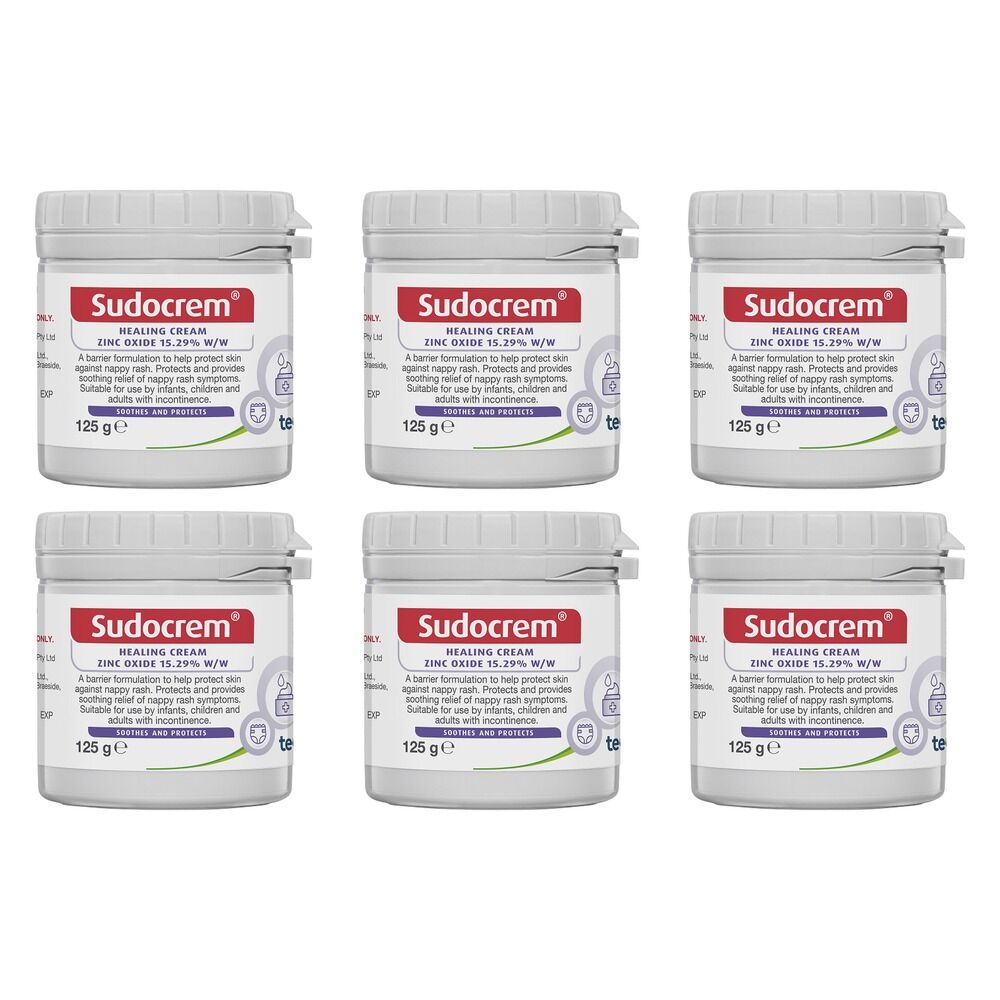 Sudocrem Healing Cream 125g Pack of 6