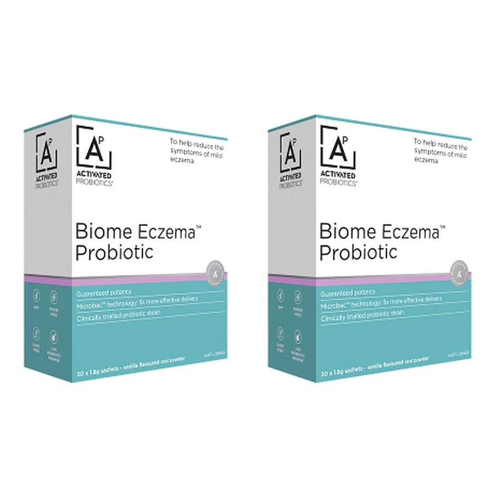 Activated Probiotics Biome Eczema 30 Sachets Pack of 2
