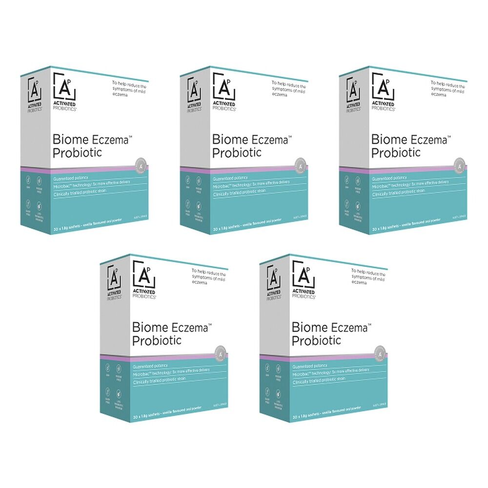 Activated Probiotics Biome Eczema 30 Sachets Pack of 5