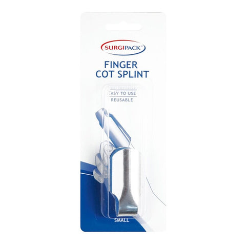 SurgiPack Finger Cot Splint Small