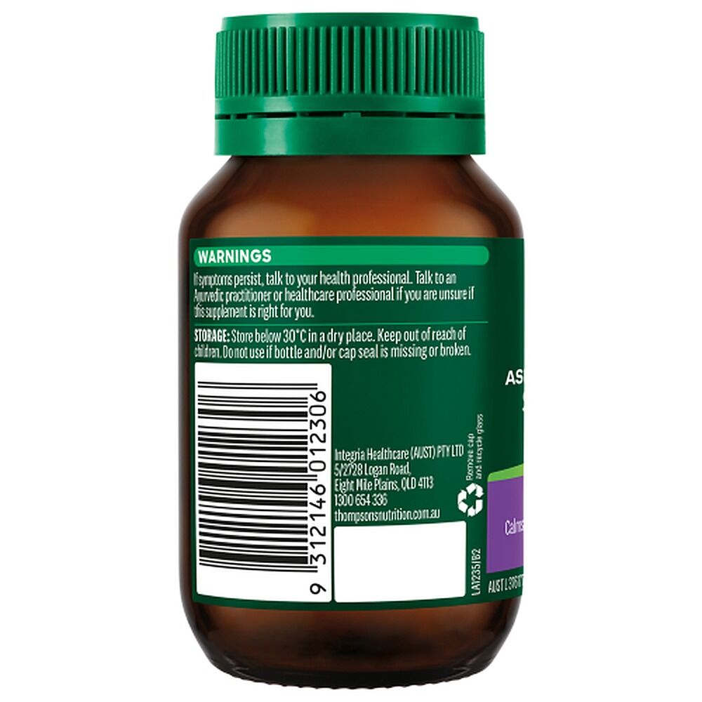 Thompson's Ashwagandha Complex Stress + Focus 60 Tablets