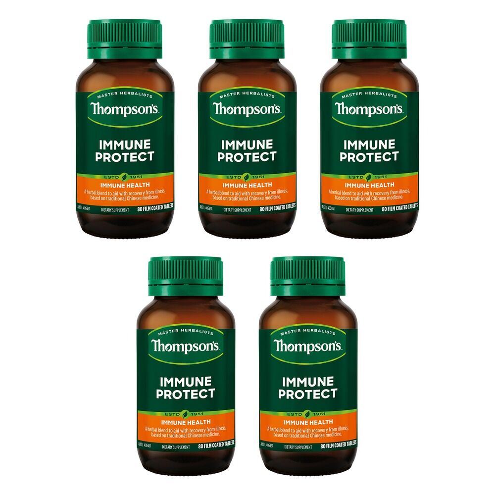 Thompson's Immune Protect 80 Tablets Pack of 5