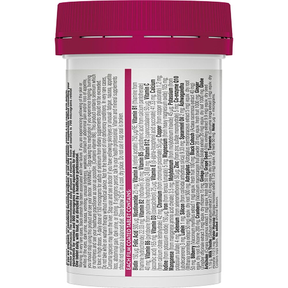 Swisse Ultivite Women's 50+ Multivitamin 60 Tablets
