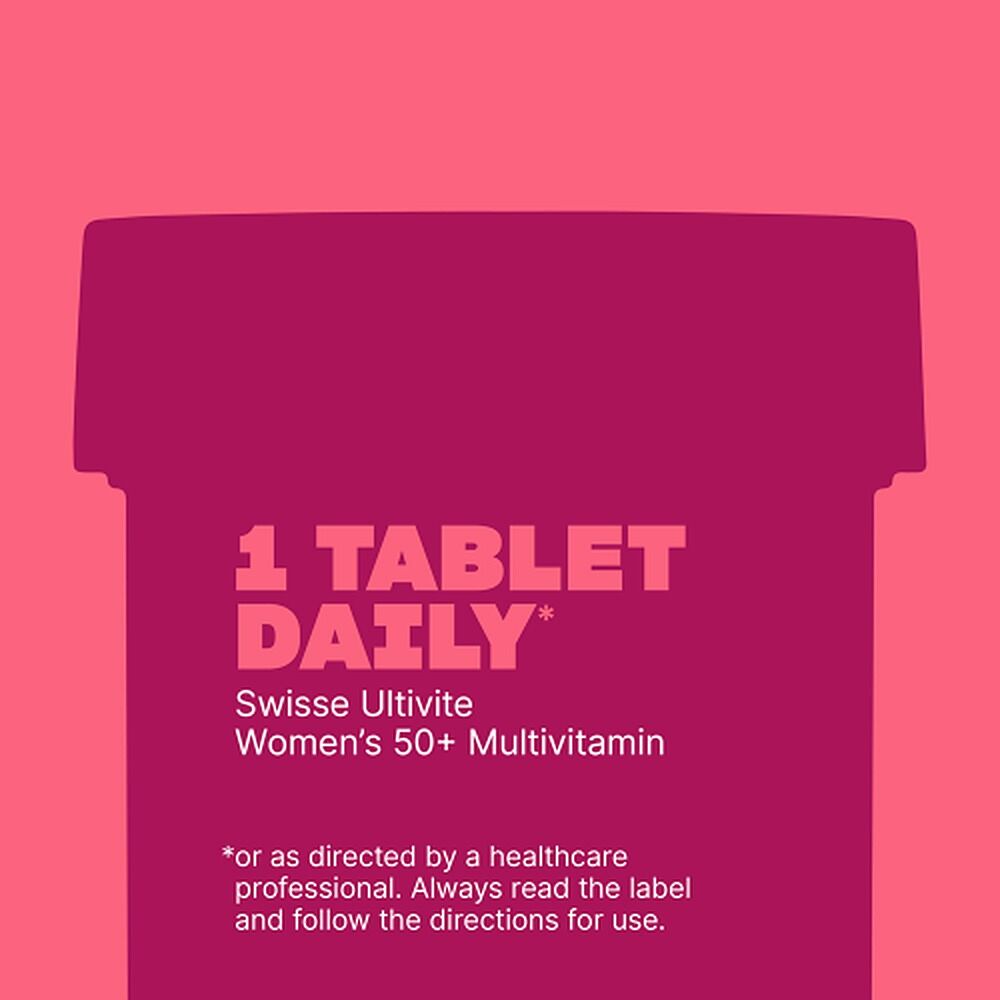 Swisse Ultivite Women's 50+ Multivitamin 60 Tablets