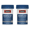 Swisse Ultivite Men's 50+ Multivitamin 60 Tablets Pack of 2