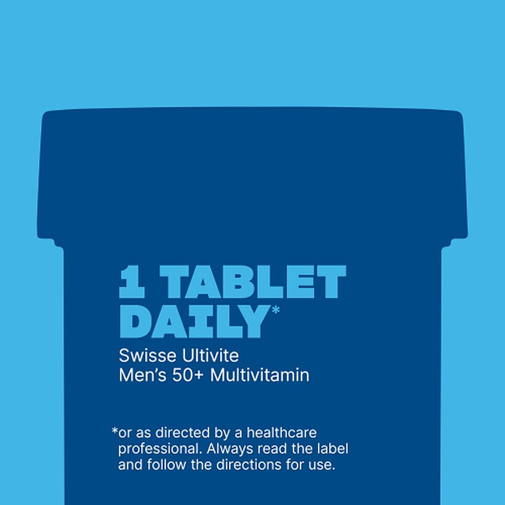 Swisse Ultivite Men's 50+ Multivitamin 90 Tablets