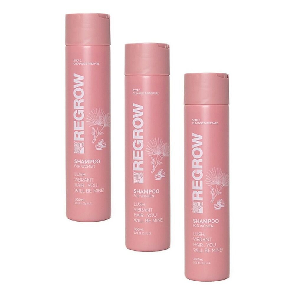 REGROW Women's Shampoo 300mL Pack of 3