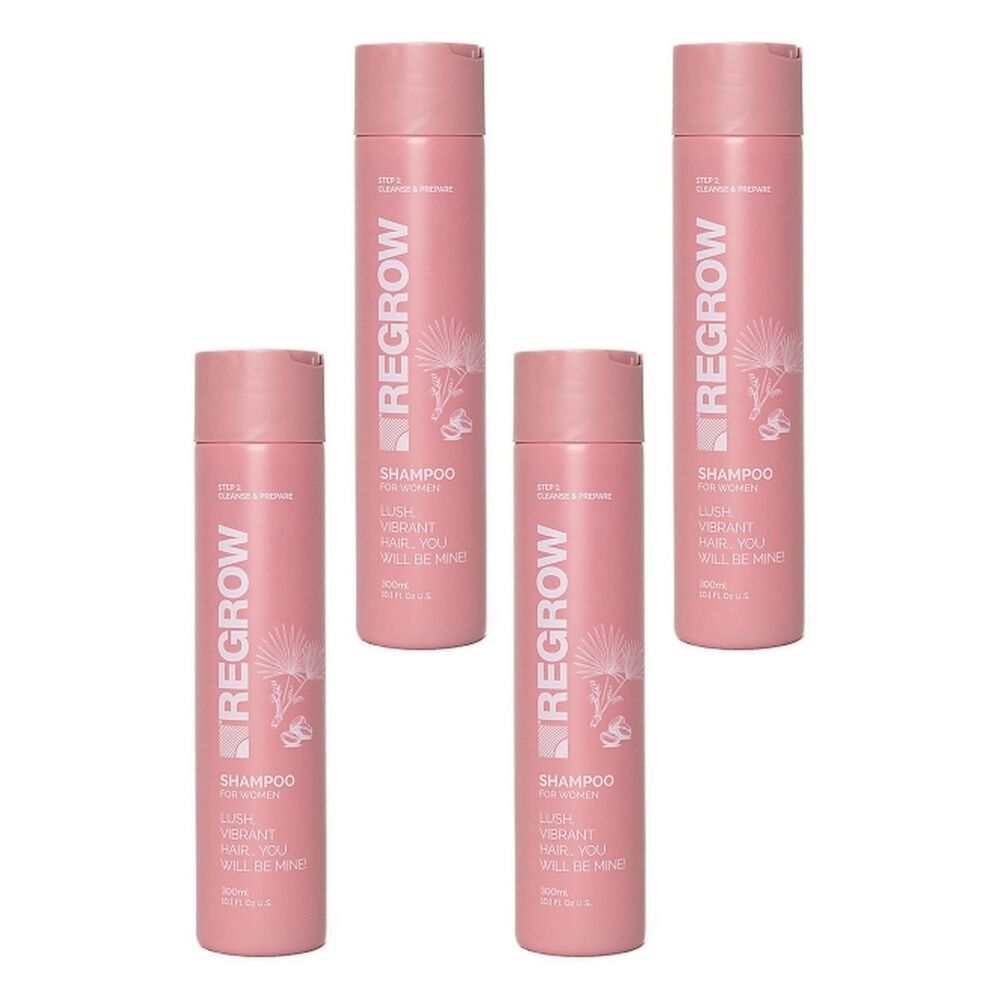 REGROW Women's Shampoo 300mL Pack of 4