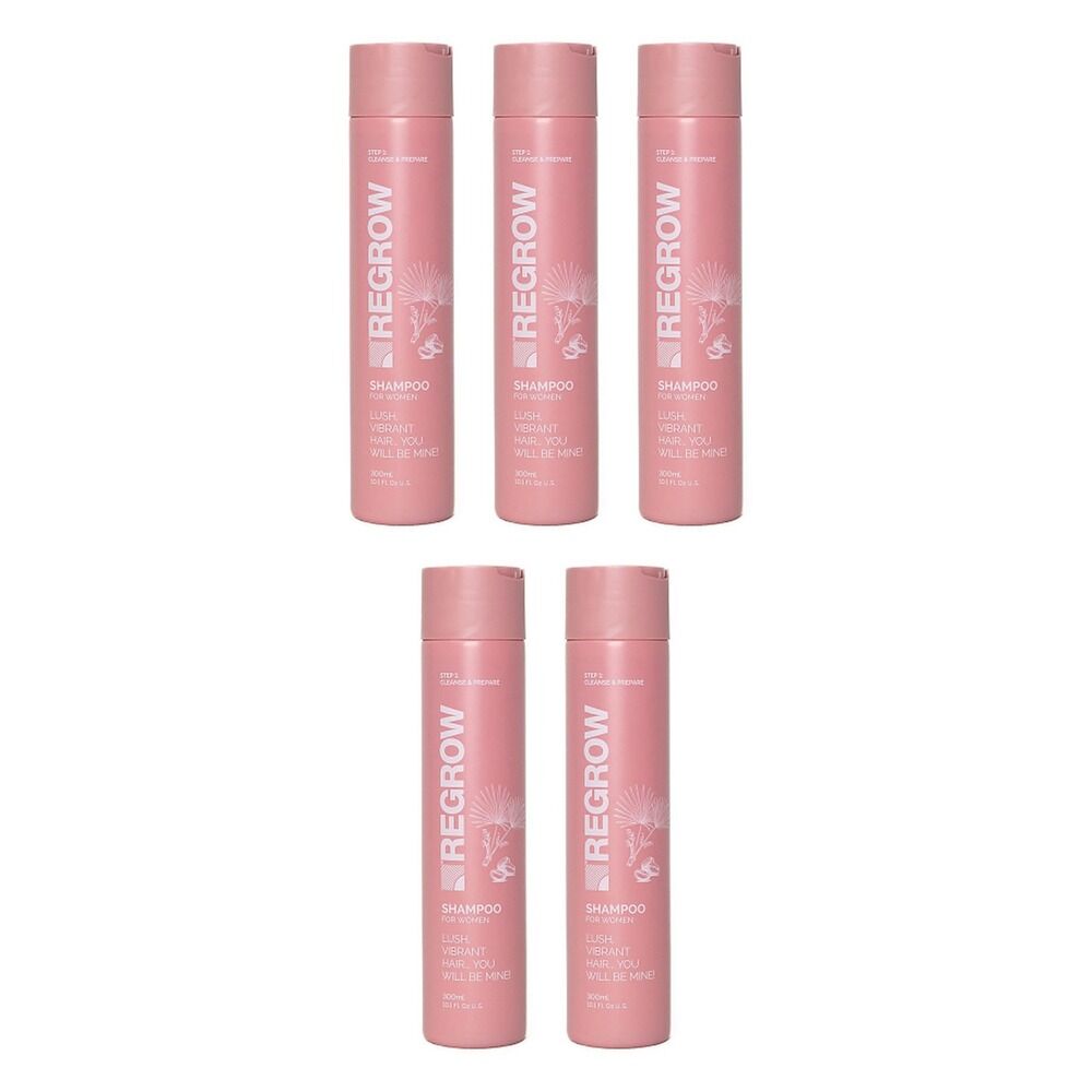 REGROW Women's Shampoo 300mL Pack of 5