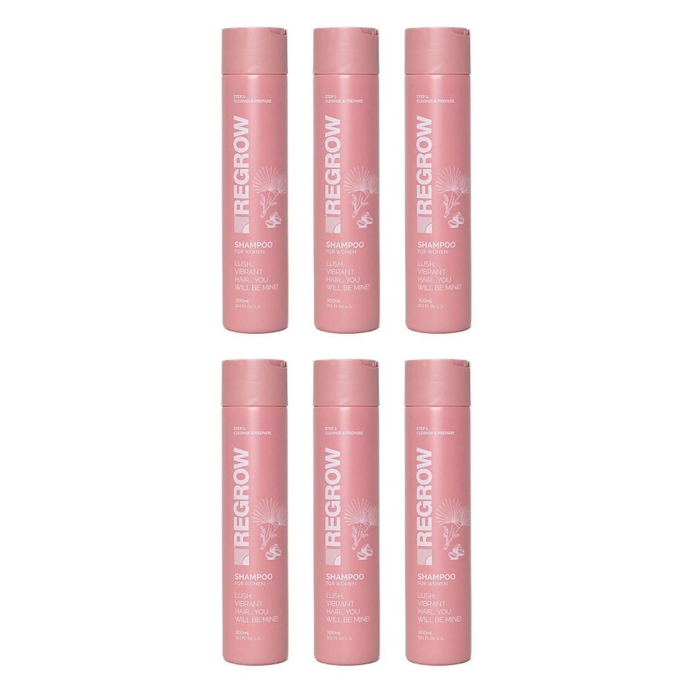 REGROW Women's Shampoo 300mL Pack of 6