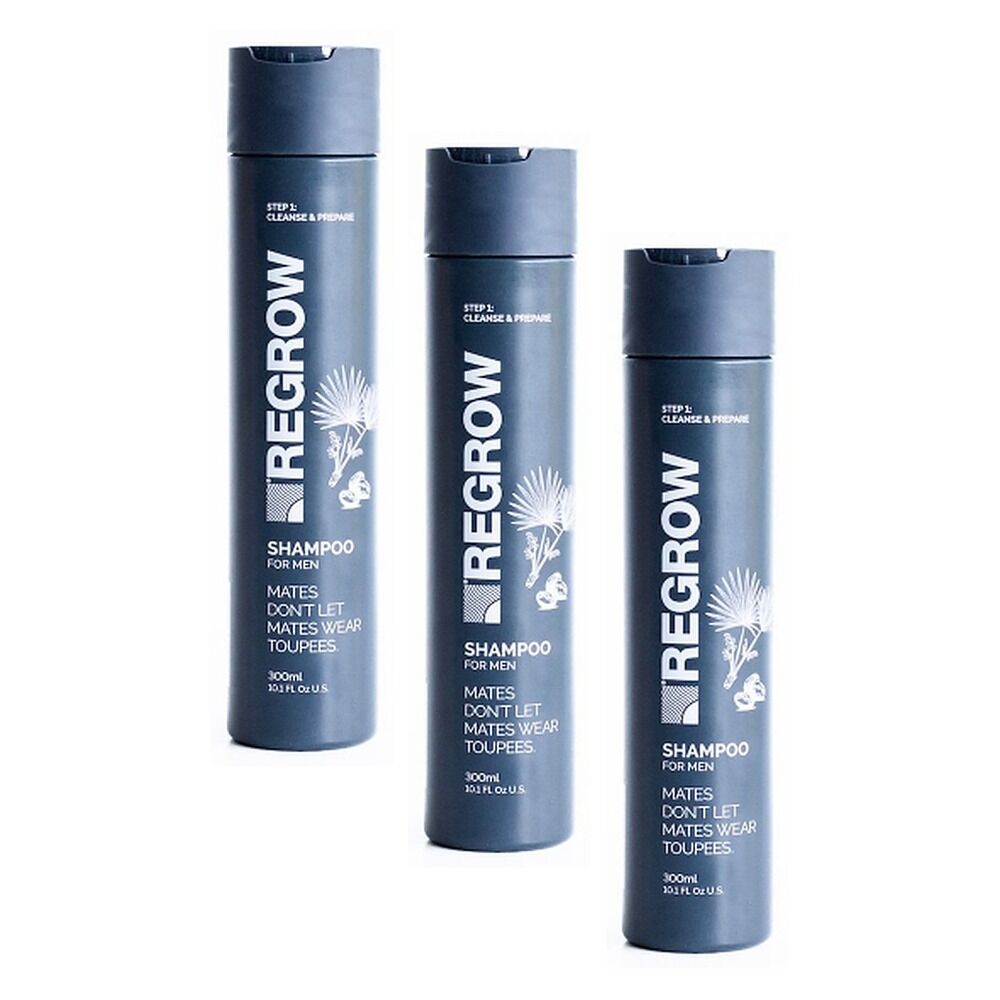 REGROW Men's Shampoo 300mL Pack of 3