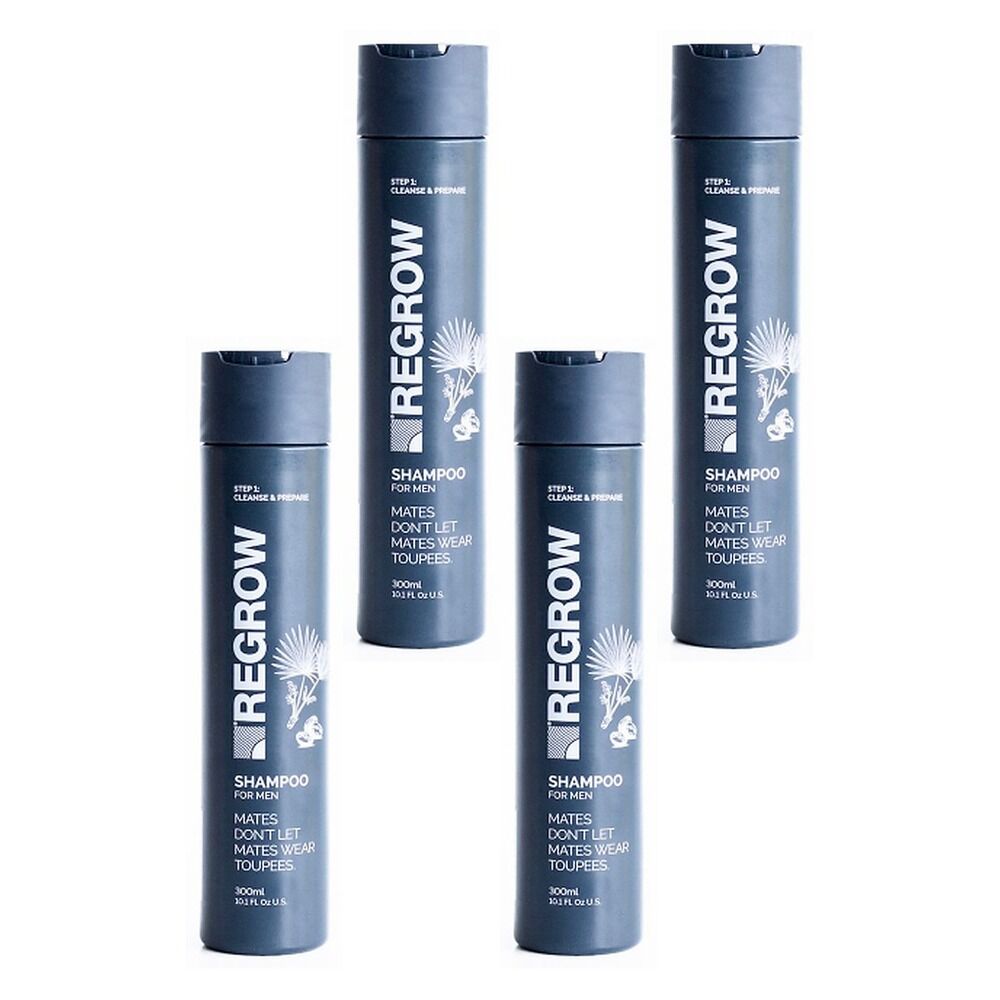 REGROW Men's Shampoo 300mL Pack of 4