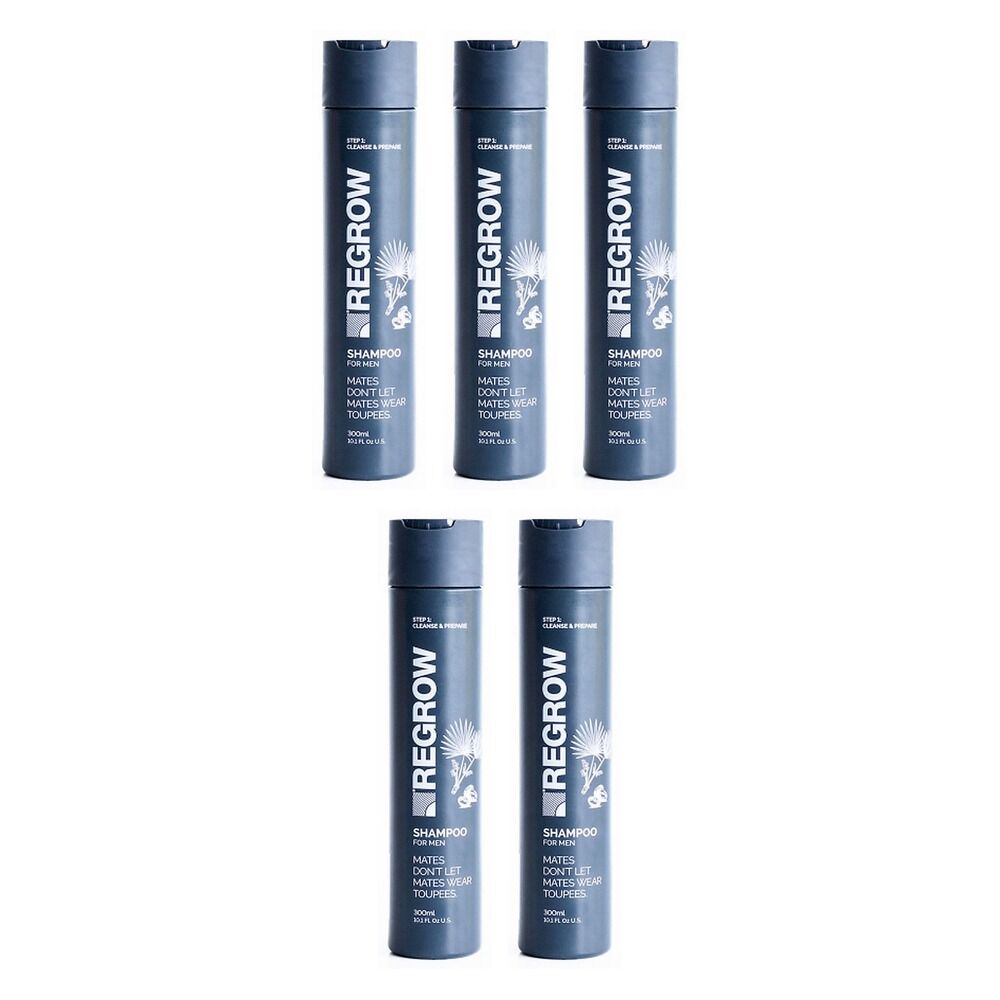 REGROW Men's Shampoo 300mL Pack of 5