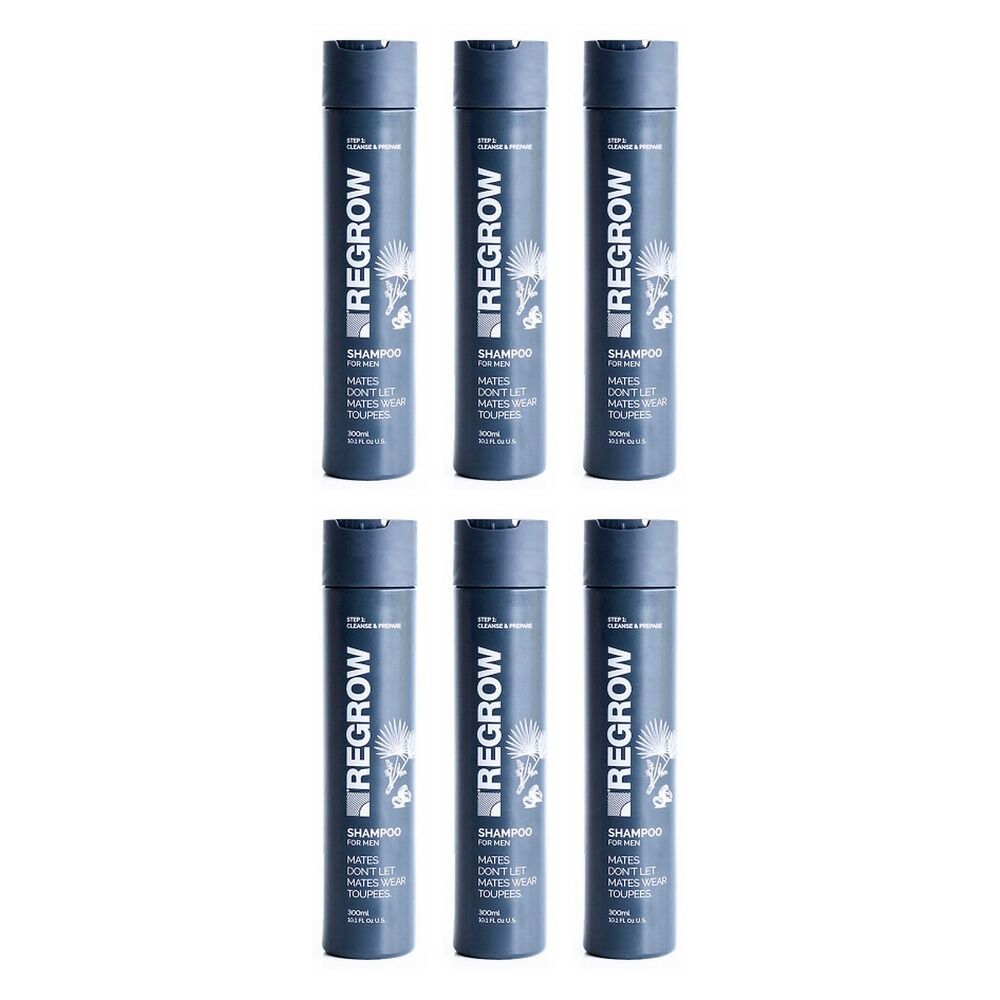 REGROW Men's Shampoo 300mL Pack of 6