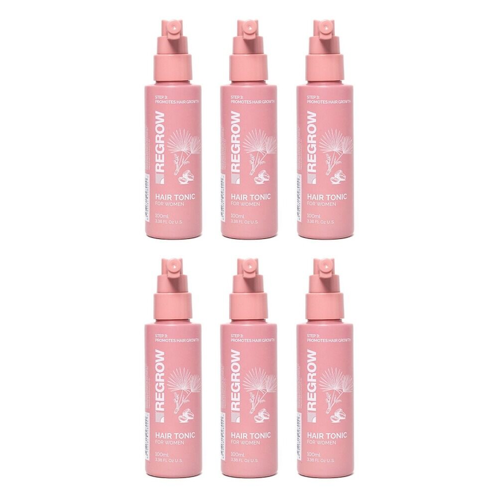 Regrow Women's Hair Tonic 100mL Pack of 6