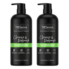 TRESemme Cleanse Replenish Shampoo 940mL Pack of 2