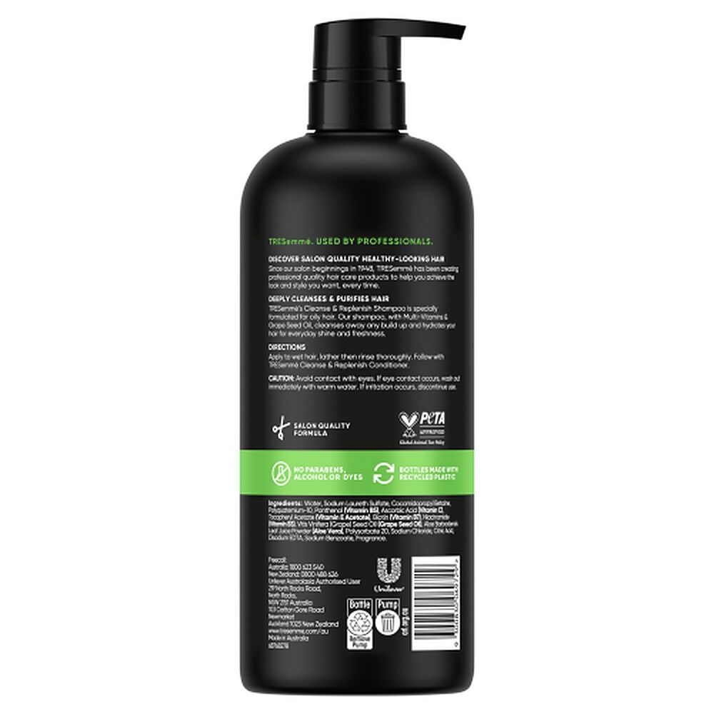 TRESemme Cleanse Replenish Shampoo 940mL