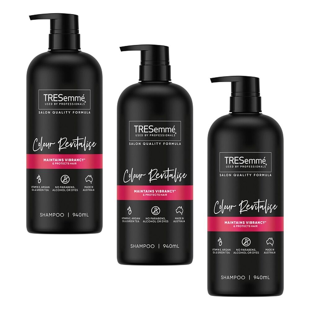 TRESemme Colour Revitalise Shampoo 940mL Pack of 3