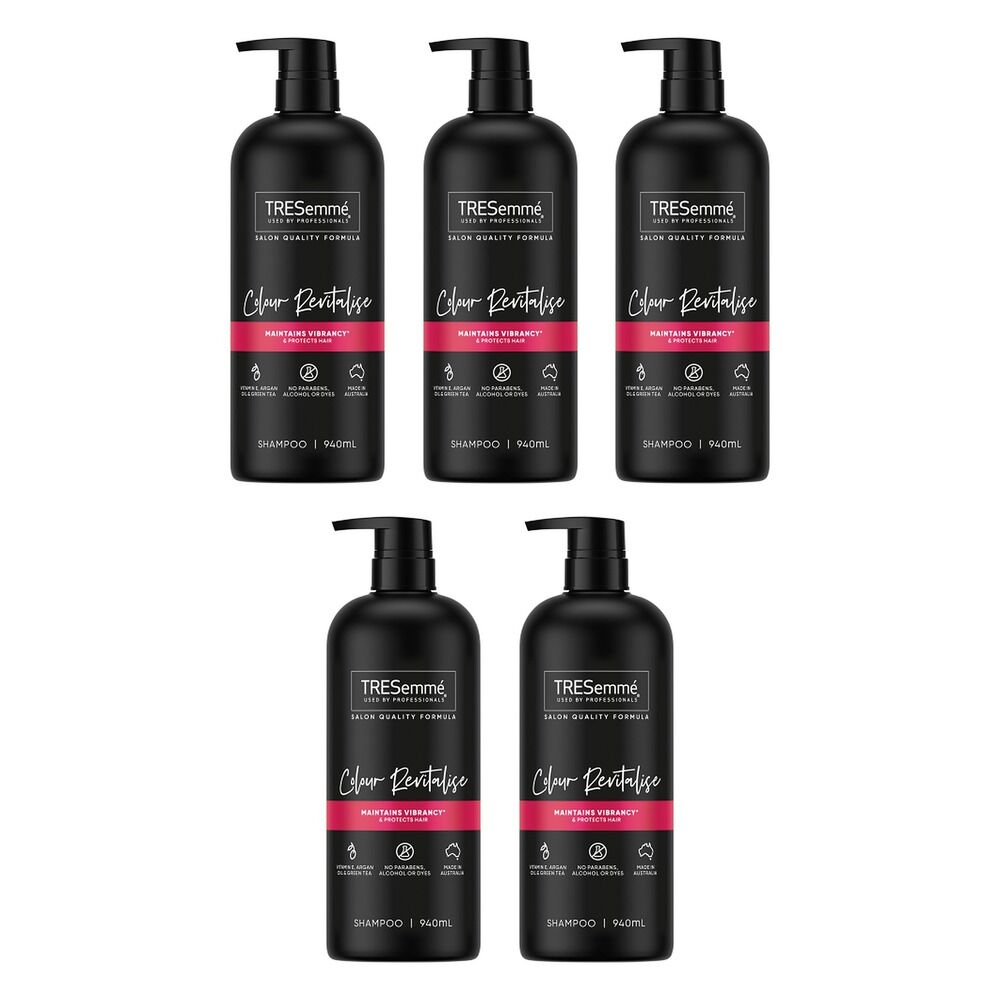 TRESemme Colour Revitalise Shampoo 940mL Pack of 5