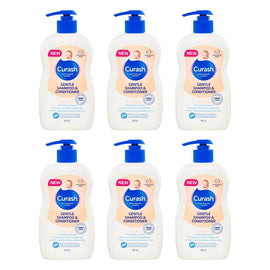 Curash Gentle Shampoo & Conditioner 400mL Pack of 6