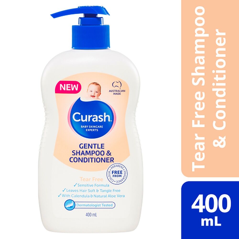 Curash Gentle Shampoo & Conditioner 400mL