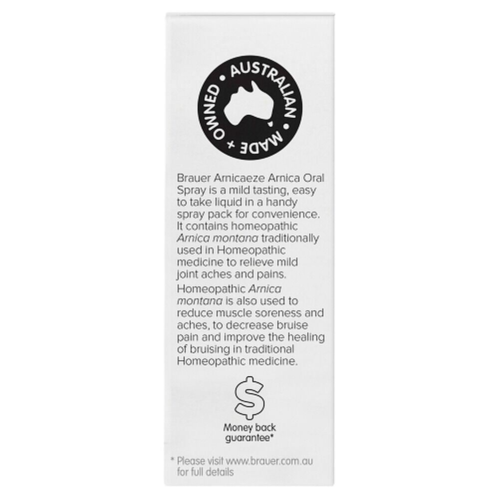 Brauer Arnicaeze Arnica Oral Spray 20mL
