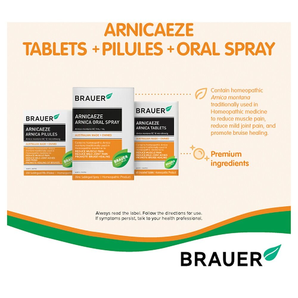 Brauer Arnicaeze Arnica Oral Spray 20mL