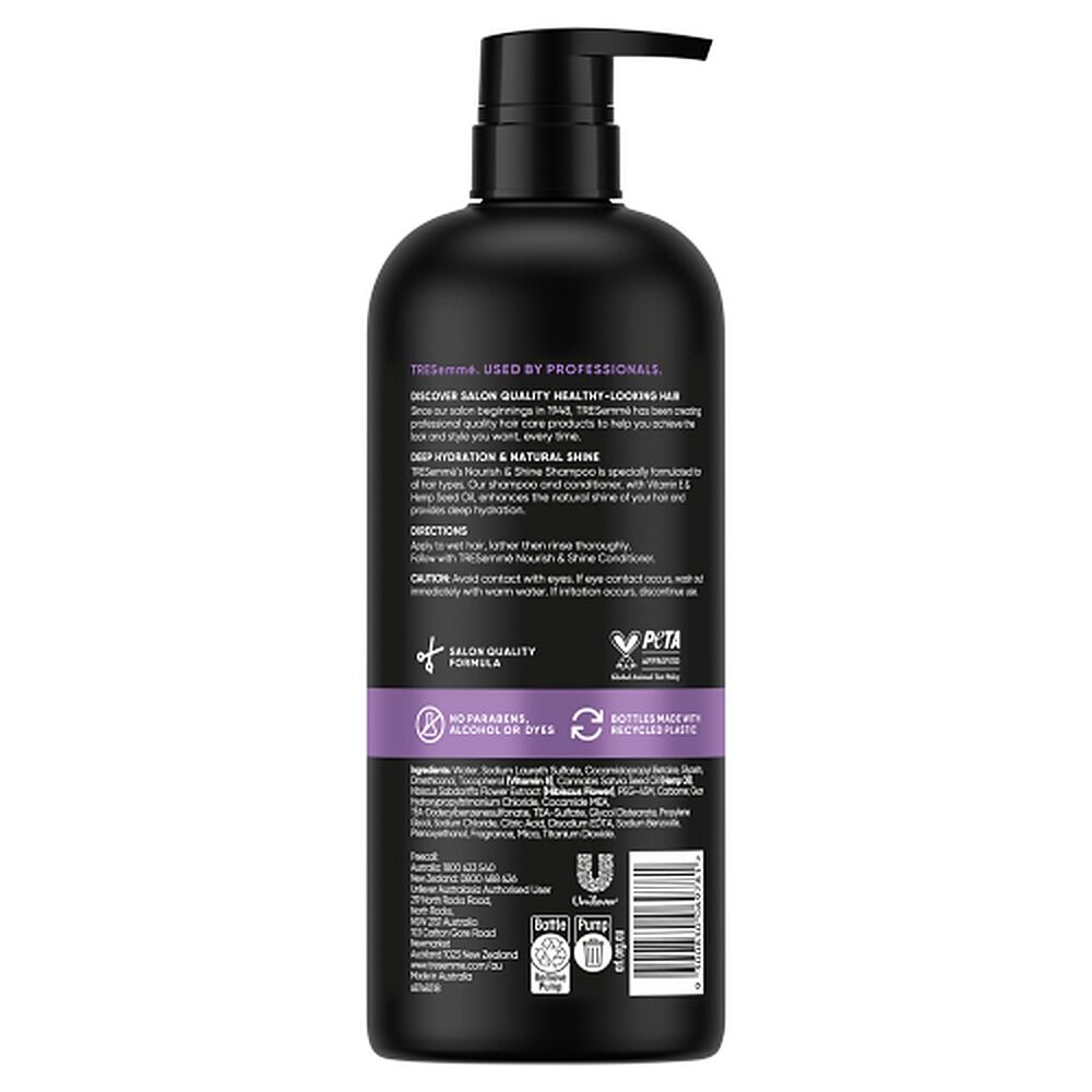 TRESemme Nourish & Shine Shampoo 940mL