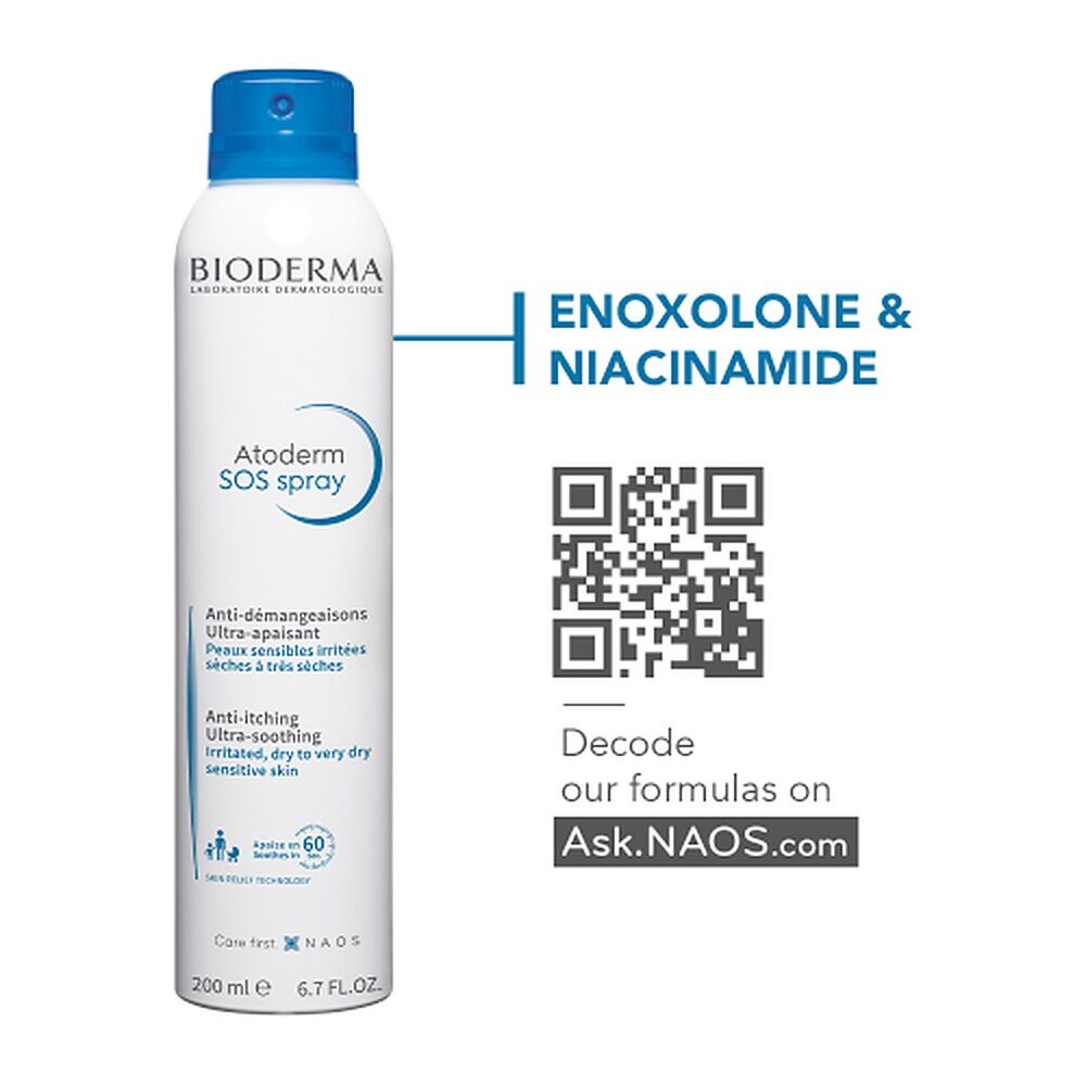 Bioderma Atoderm SOS Spray Anti-Itching Care 200mL