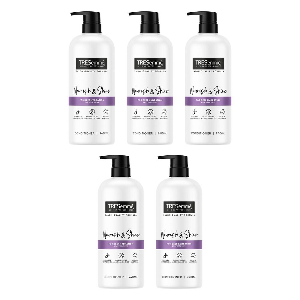 TRESemme Nourish & Shine Conditioner 940mL Pack of 5