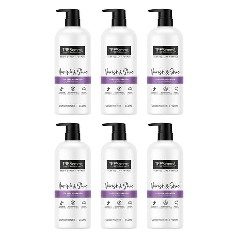 TRESemme Nourish & Shine Conditioner 940mL Pack of 6