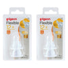 Pigeon Flexible Peristaltic Plus LL Nipple 12+ Months 2 Pack Bundle of 2