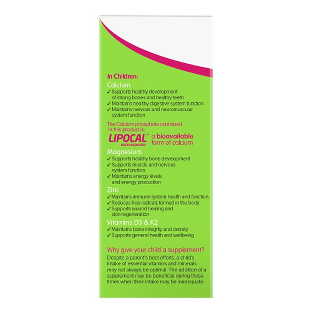 Brauer Baby & Kids Liquid Calcium with Magnesium and Zinc 200mL
