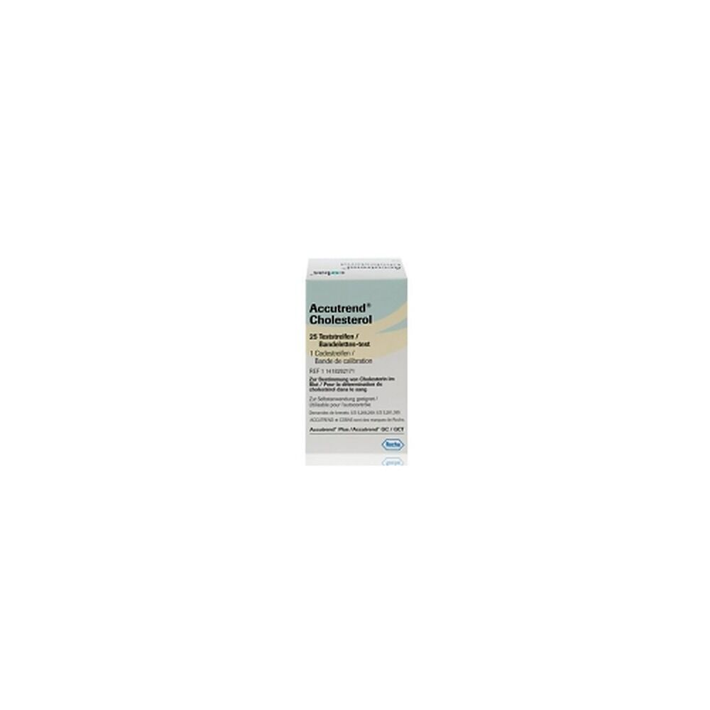 Accutrend Cholesterol Strips 25 Pack