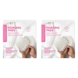 New Beginnings Nursing Pads 40 Pack Bundle of 2