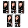 Schwarzkopf LIVE Colour Permanent 3.0 Dark Brown x 3 Bundle of 5