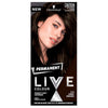 Schwarzkopf LIVE Colour Permanent 3.0 Dark Brown x 3
