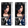 Schwarzkopf LIVE Colour Permanent 1.1 Blue Black x 3 Bundle of 2