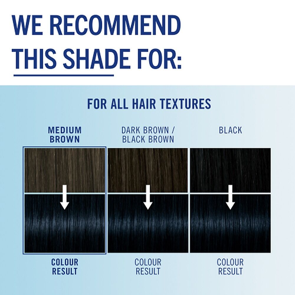 Schwarzkopf LIVE Colour Permanent 1.1 Blue Black x 3