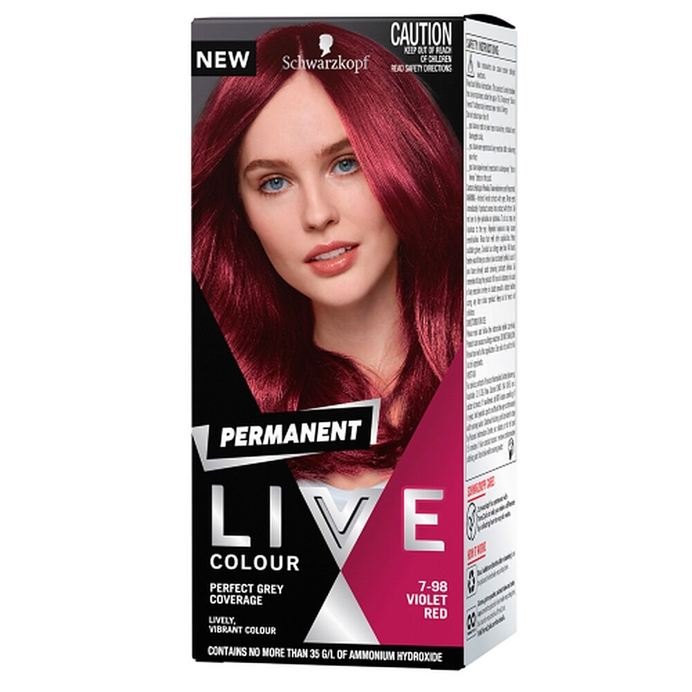 Schwarzkopf LIVE Colour Permanent 7.98 Violet Red