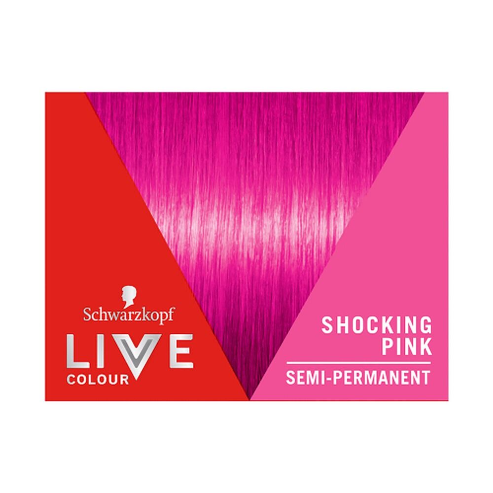 Schwarzkopf LIVE Colour Ultra Brights Shocking Pink Semi-Permanent 75mL