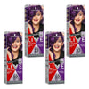 Schwarzkopf LIVE Colour Ultra Brights Magnetic Purple Semi-Permanent Pack of 4