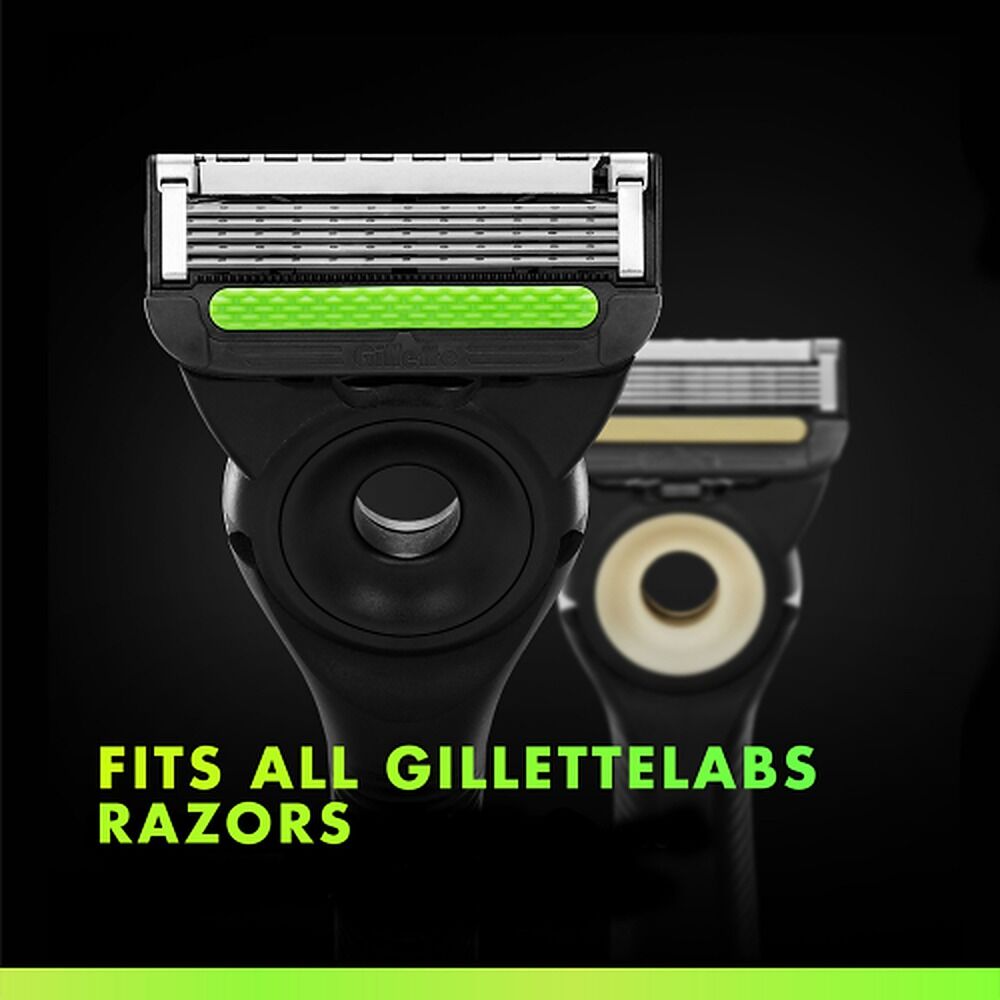 Gillette Labs Razor Blade Refill Cartridges, 4 Pack