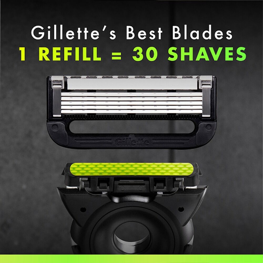 Gillette Labs Razor Blade Refill Cartridges, 4 Pack