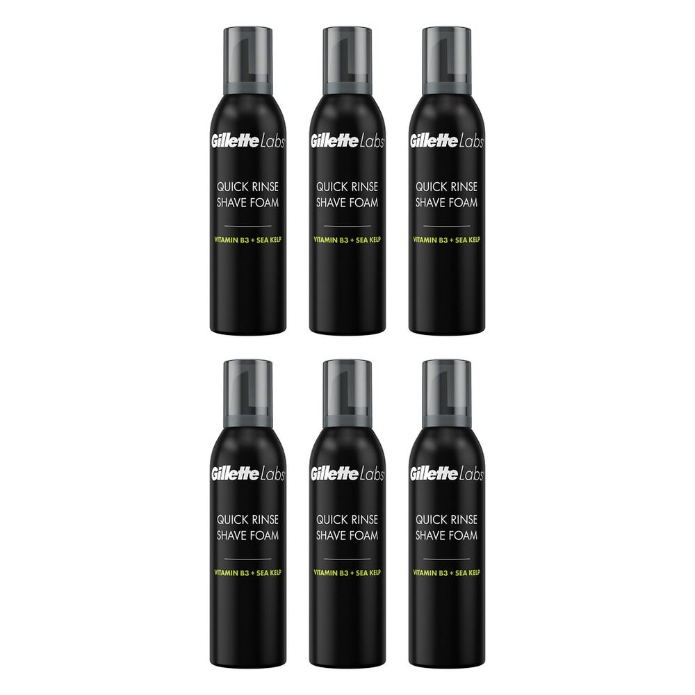 Gillette Labs Shave Foam 240mL Pack of 6