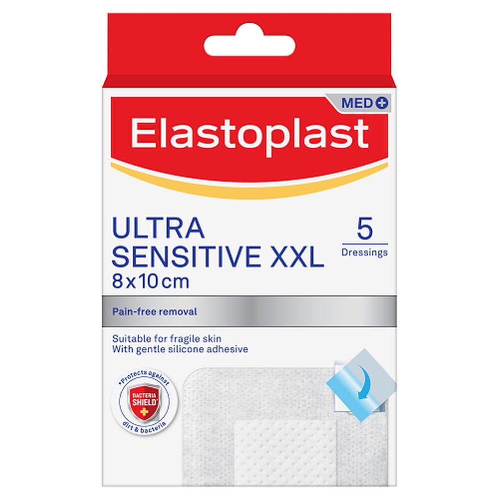 Elastoplast Ultra Sensitive XXL Dressings