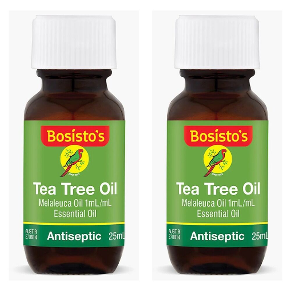 Bosisto's Tea Tree Oil 25mL Pack of 2