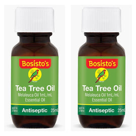 Bosisto's Tea Tree Oil 25mL Pack of 2