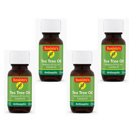 Bosisto's Tea Tree Oil 25mL Pack of 4