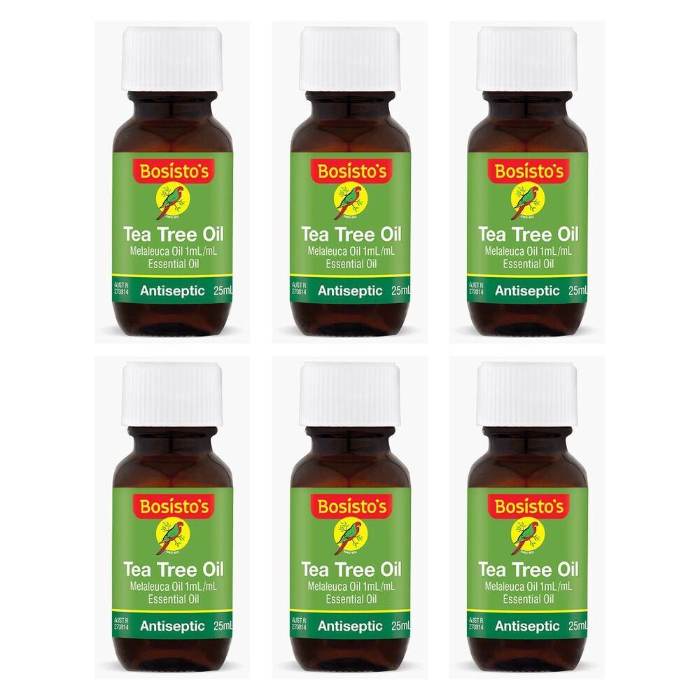 Bosisto's Tea Tree Oil 25mL Pack of 6